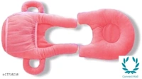 Baby Feeding Nursing Pillow With Bottle Holder  - Pink - Free Size, Baby Pink, PolyCotton, Babby Feeding Pillow With Bottle Cover, Pack Of:1
